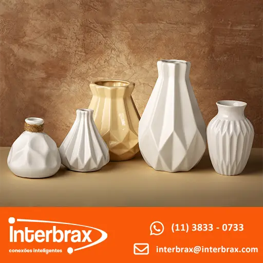 Importação de decoração em cerâmica